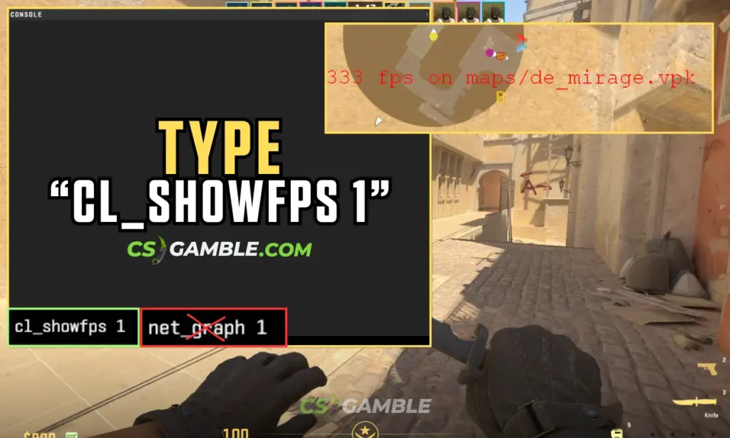 CL_ShowFPS 1 Command