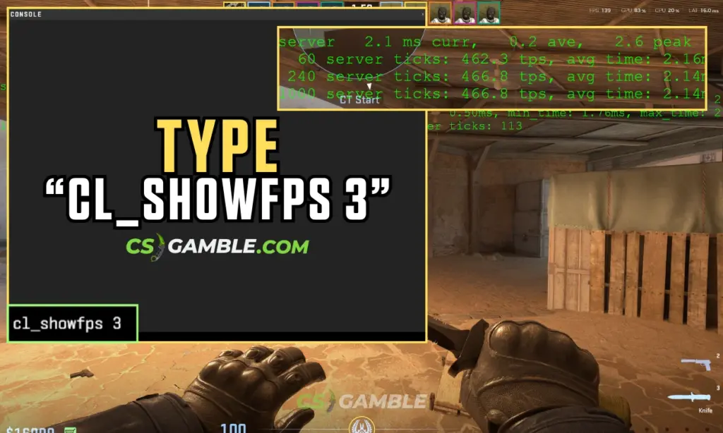 CL_ShowFPS 3 Command