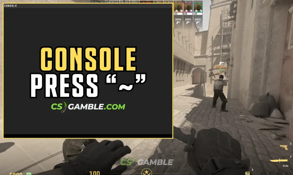How to open CS2 console
